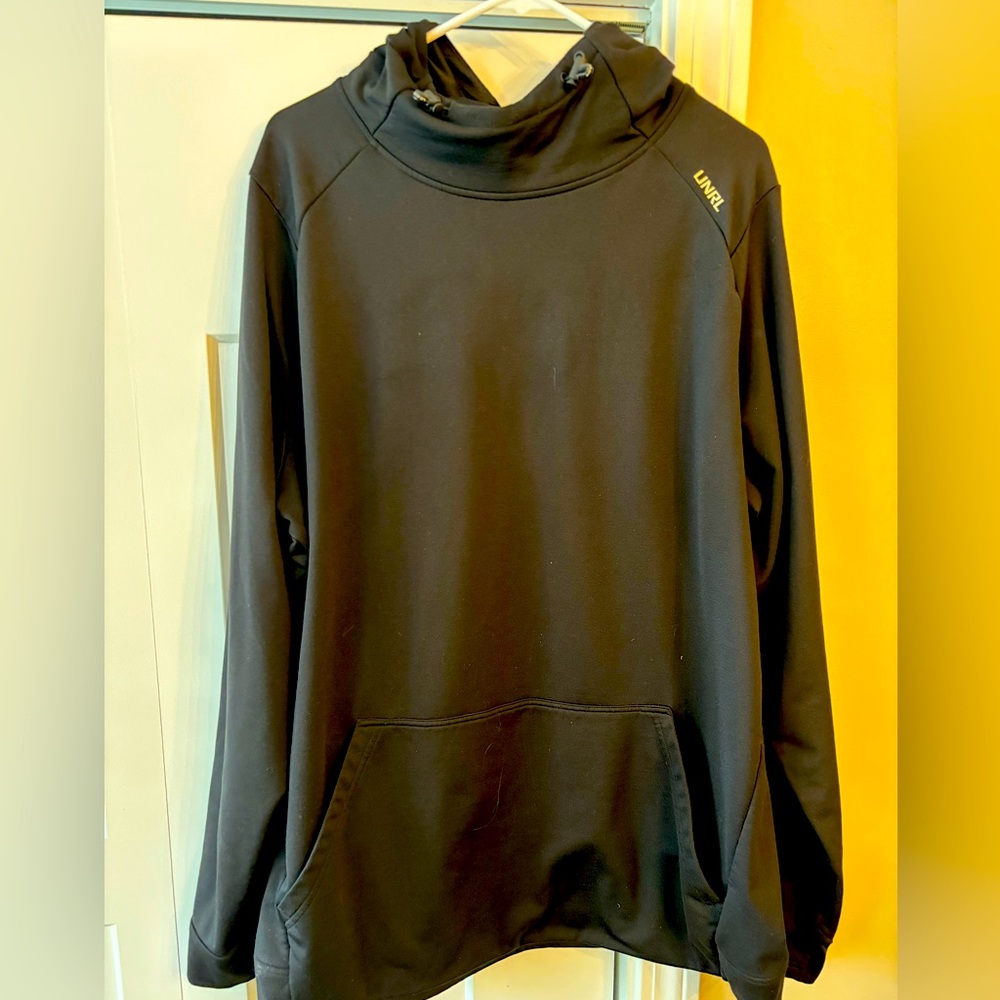 UNRL Crossover Hoodie - Black Size XXL